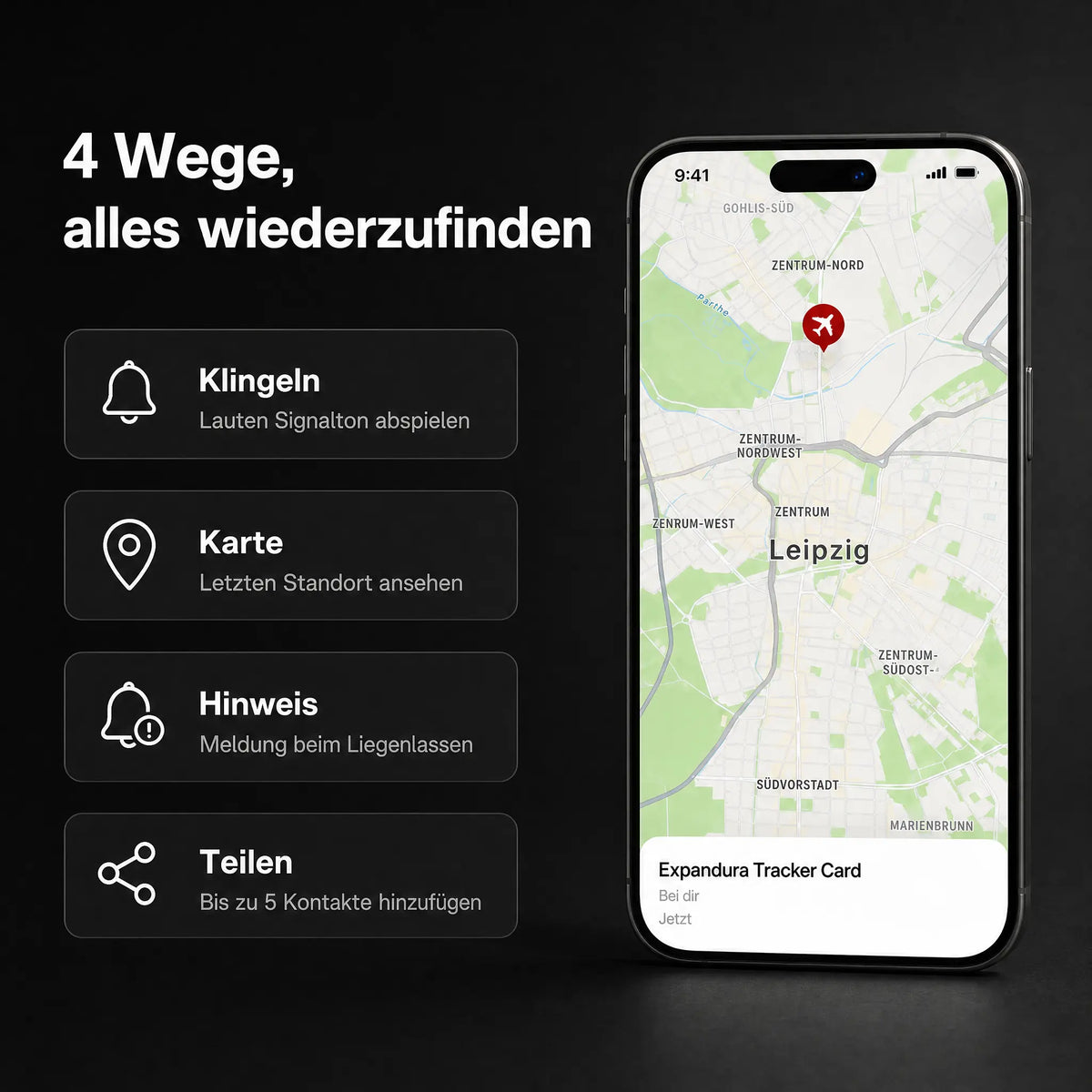 Expandura Tracker Karte